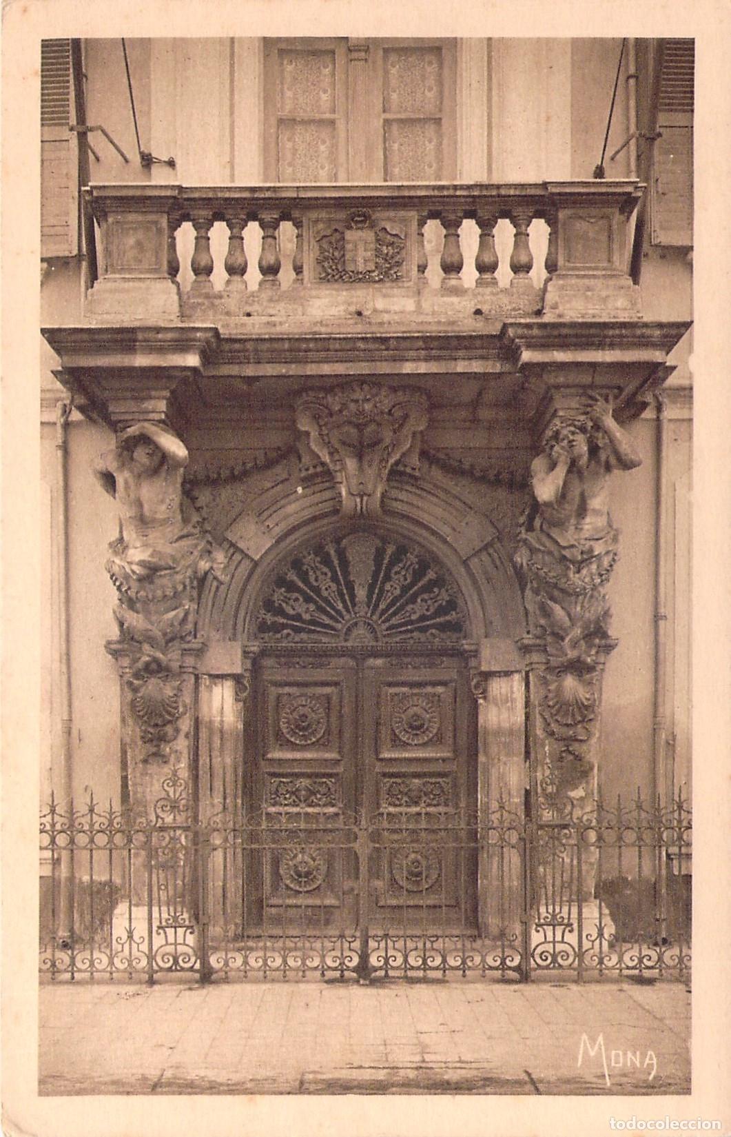 Cartes Postales: Postal de las Cari&aacute;tides de Puget en el Ayuntamiento de Toulon