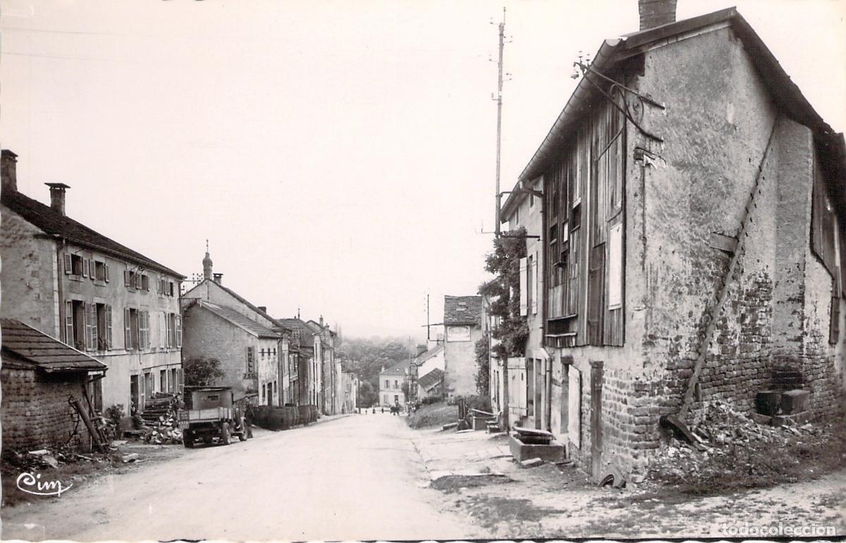 Postkarten: Postal de la carretera a Plombi&egrave;res-les-Bains en Fougerolles