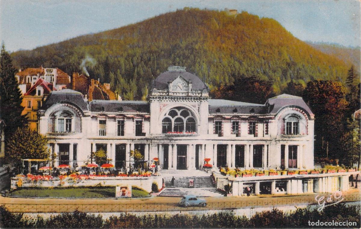 Postales: Postal de Le Casino en La Bourboule, Auvergne, Francia