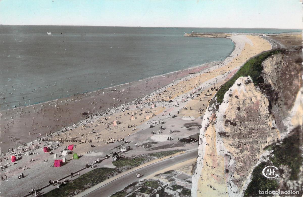 Cartes Postales: Postal de Dieppe vista desde los acantilados Francia