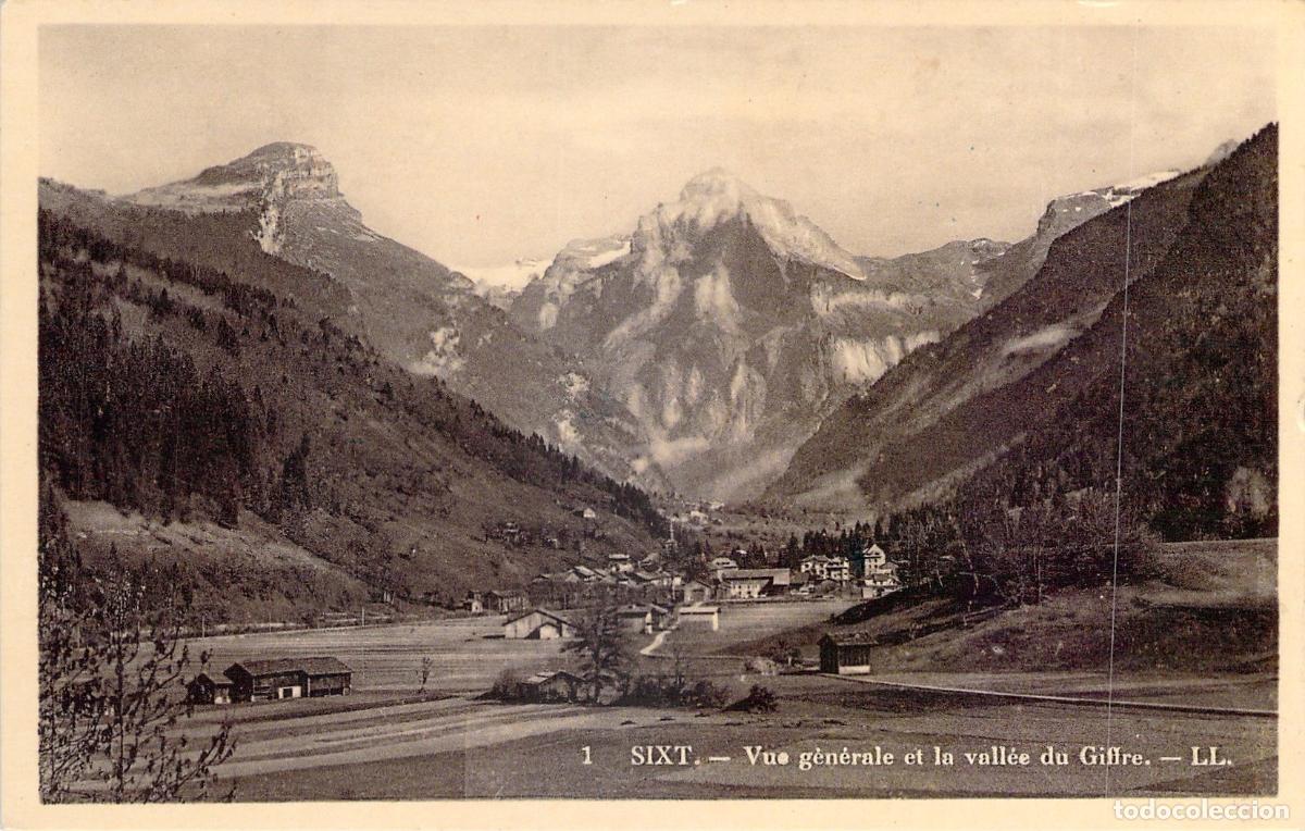 Postales: Postal de Sixt y el valle del Giffre en los Alpes franceses