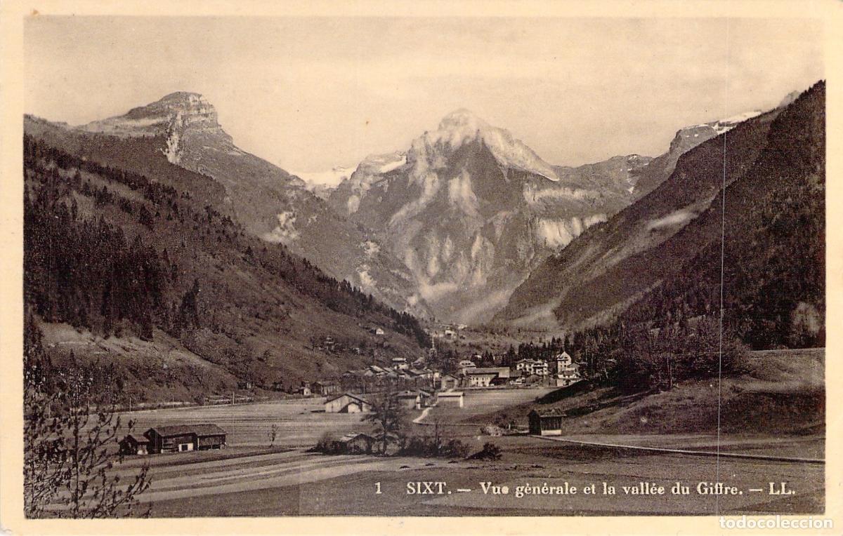 Postales: Postal de Sixt y el Valle del Giffre en Alta Saboya