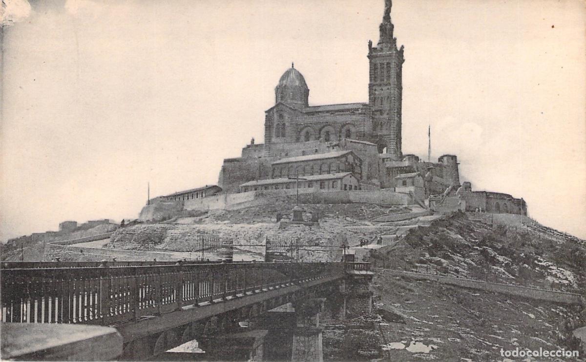 Postcards: Postal de la Bas&iacute;lica Notre-Dame de la Garde en Marsella