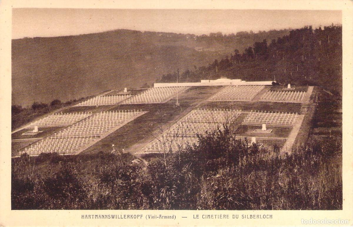 Postales: Postal del Cementerio Militar de Silberloch en Hartmannswillerkopf
