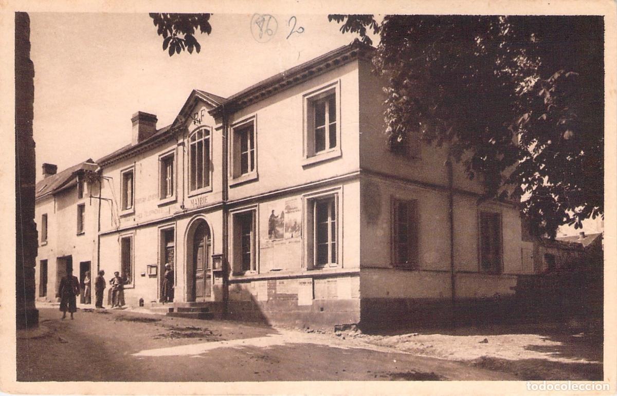 Postales: Postal de Coussaye-les-Bois Ayuntamiento y Oficina de Correos en Francia