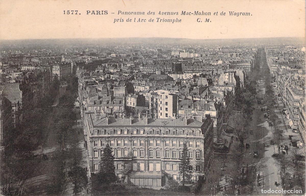 Cartoline: Postal de Paris Panorama desde el Arco del Triunfo