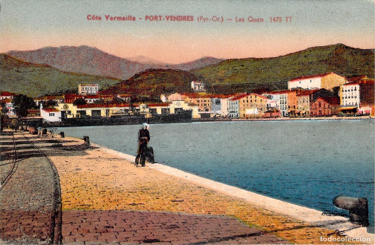 Cartoline: Postal de Port-Vendres en la Costa Vermeille, Francia