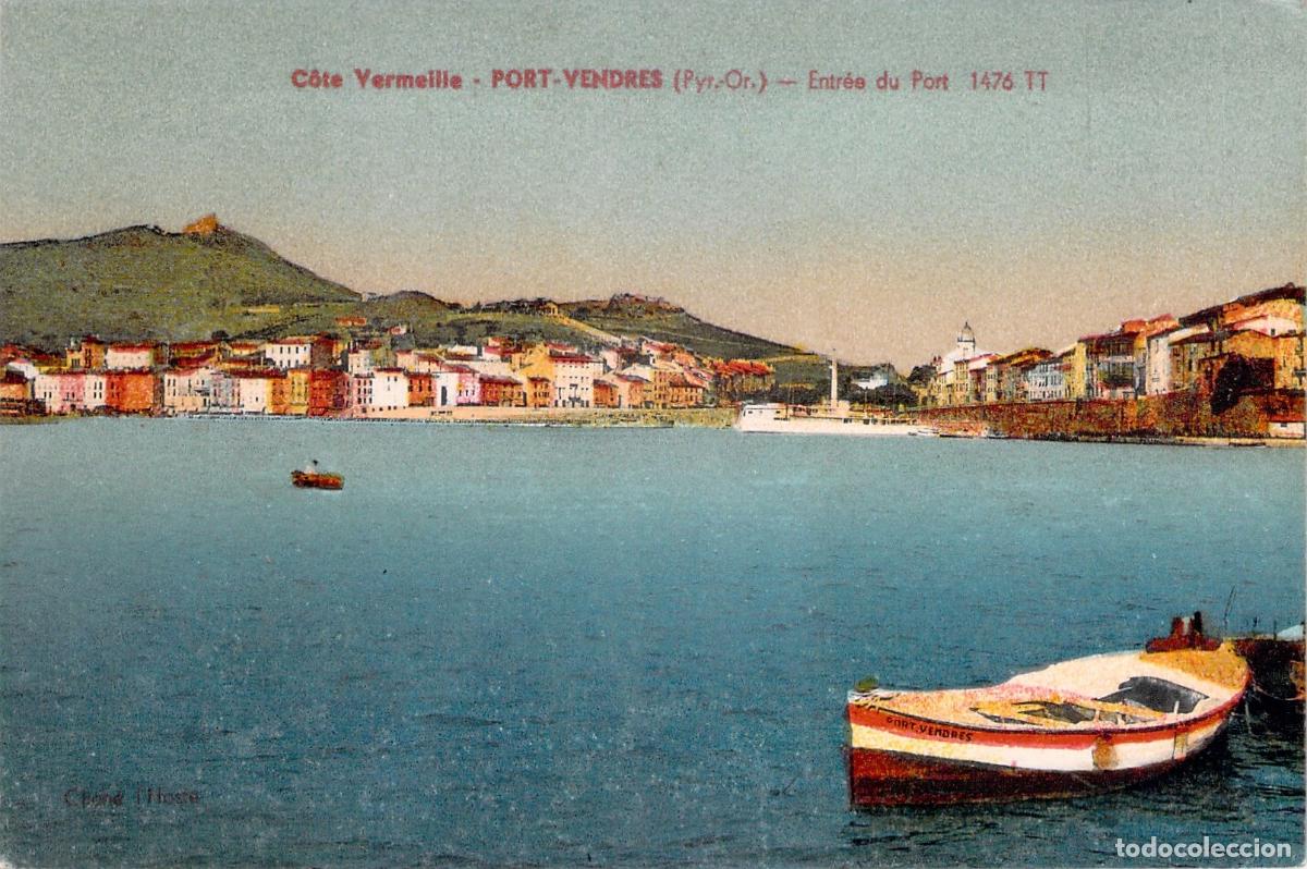Cartoline: Postal de Port-Vendres C&ocirc;te Vermeille vista del puerto