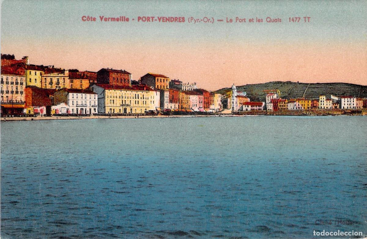 Cartoline: Postal de Port-Vendres Puerto y Muelle en Francia