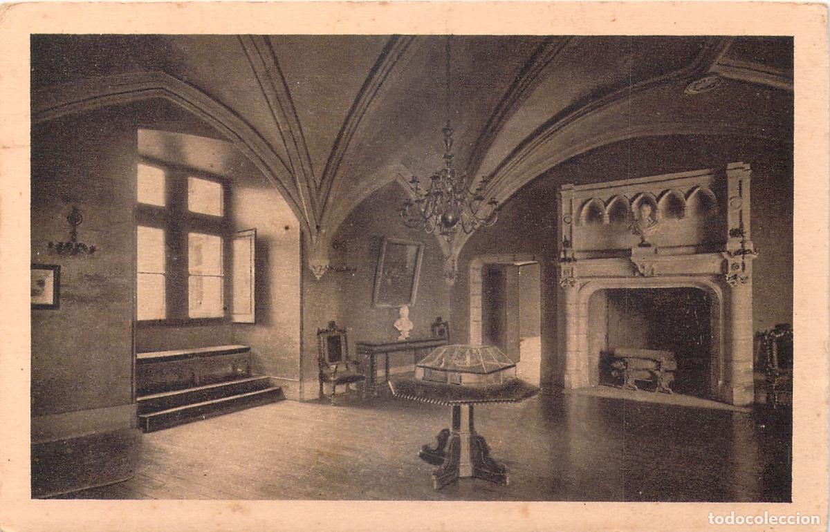Postales: Postal del Castillo de Pau, Sala de los Guardias