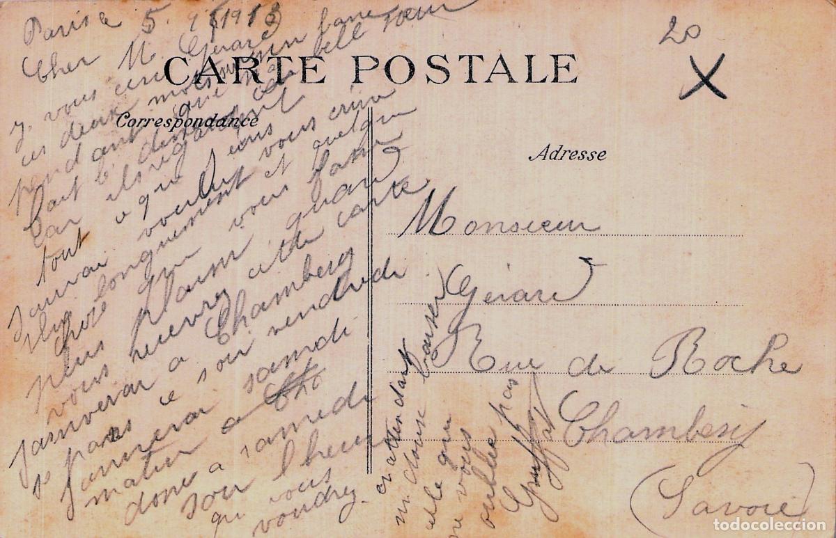 Postales: Postal de la Gran Escalera de la &Oacute;pera Garnier en Par&iacute;s - Foto 2