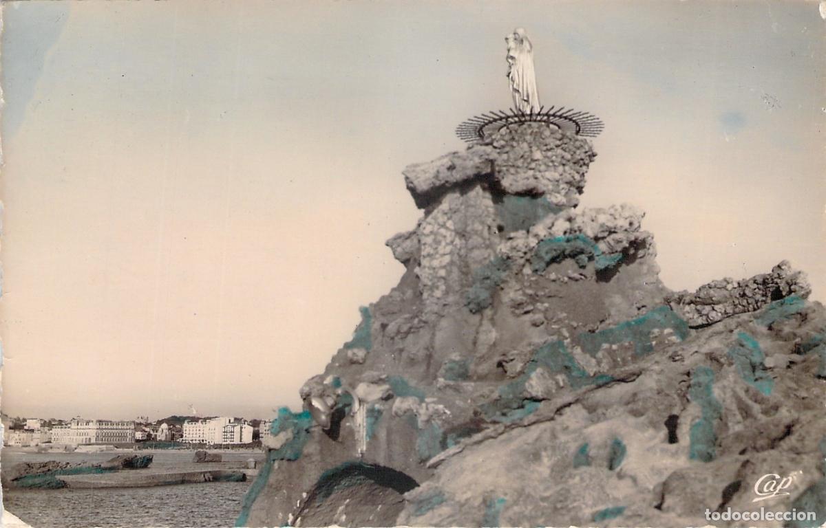 Postais: Postal de Biarritz Le Rocher de la Vierge