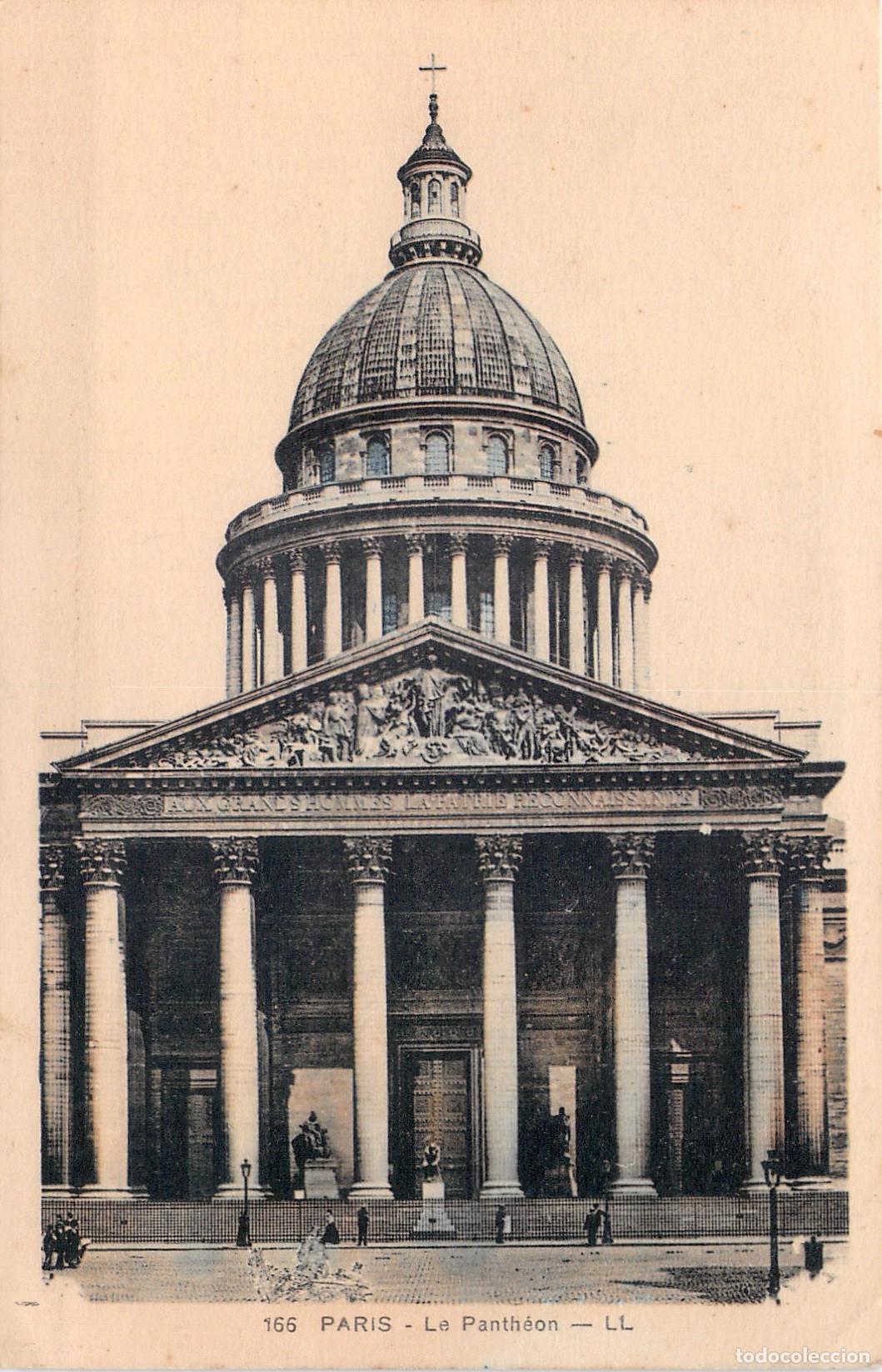 Cartes Postales: Postal de Paris: El Pante&oacute;n Monumento Hist&oacute;rico