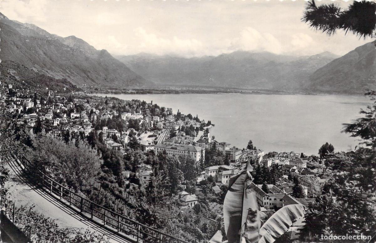 Postcards: Postal de panorama esc&eacute;nico de Locarno en Suiza