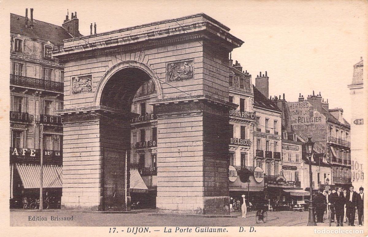 Postcards: Postal de la Porte Guillaume en Dijon