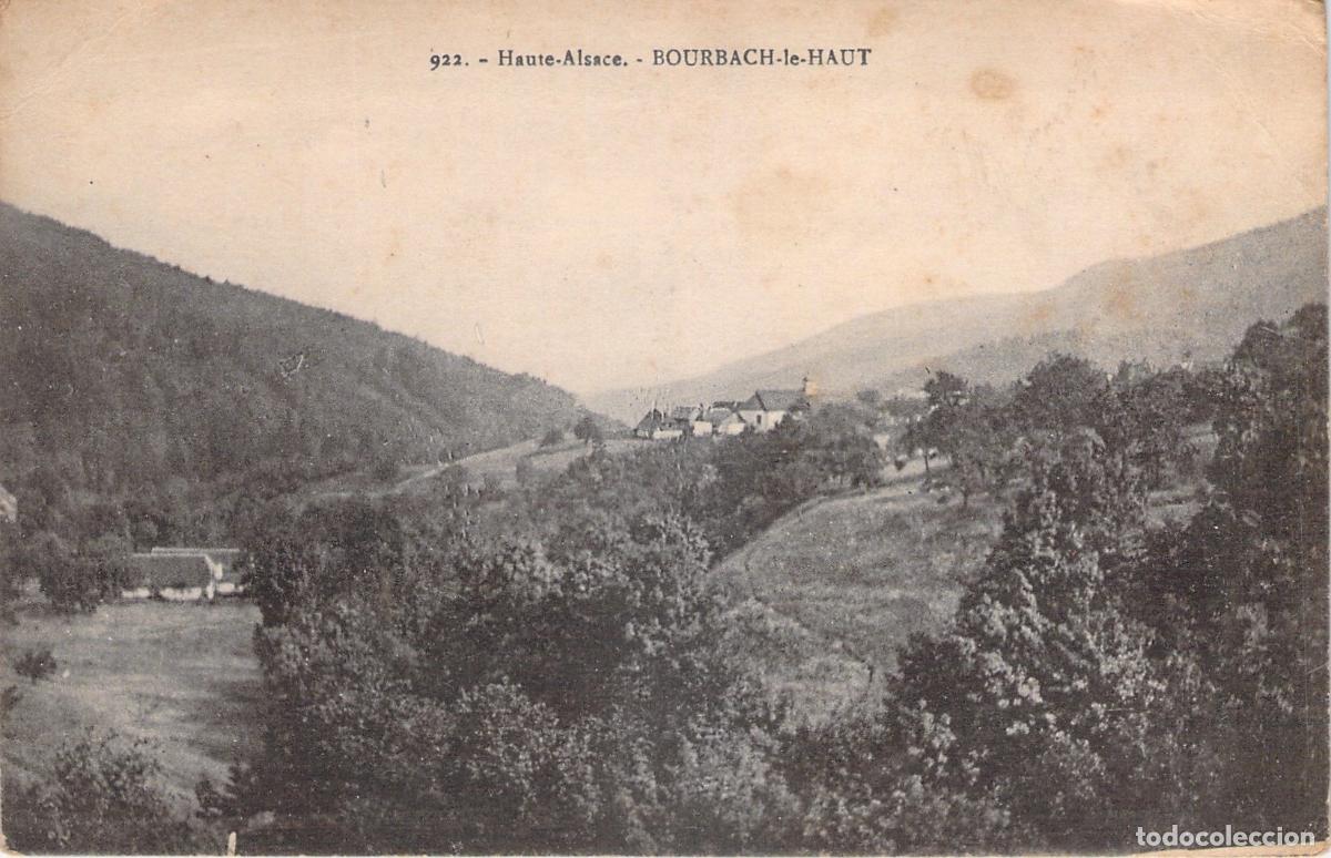 Postais: Postal de Bourbach-le-Haut, Alsacia, Francia
