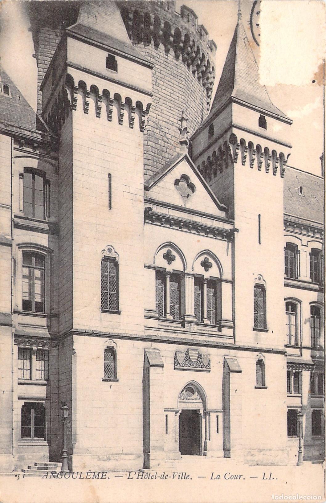 Postais: Postal de Angouleme Hotel de Ville Francia