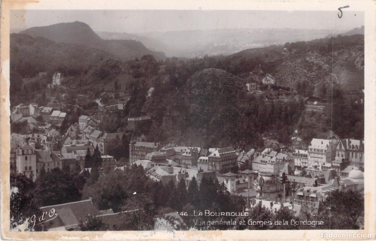 Postales: Postal de La Bourboule y las gargantas del r&iacute;o Dordo&ntilde;a - Foto 1