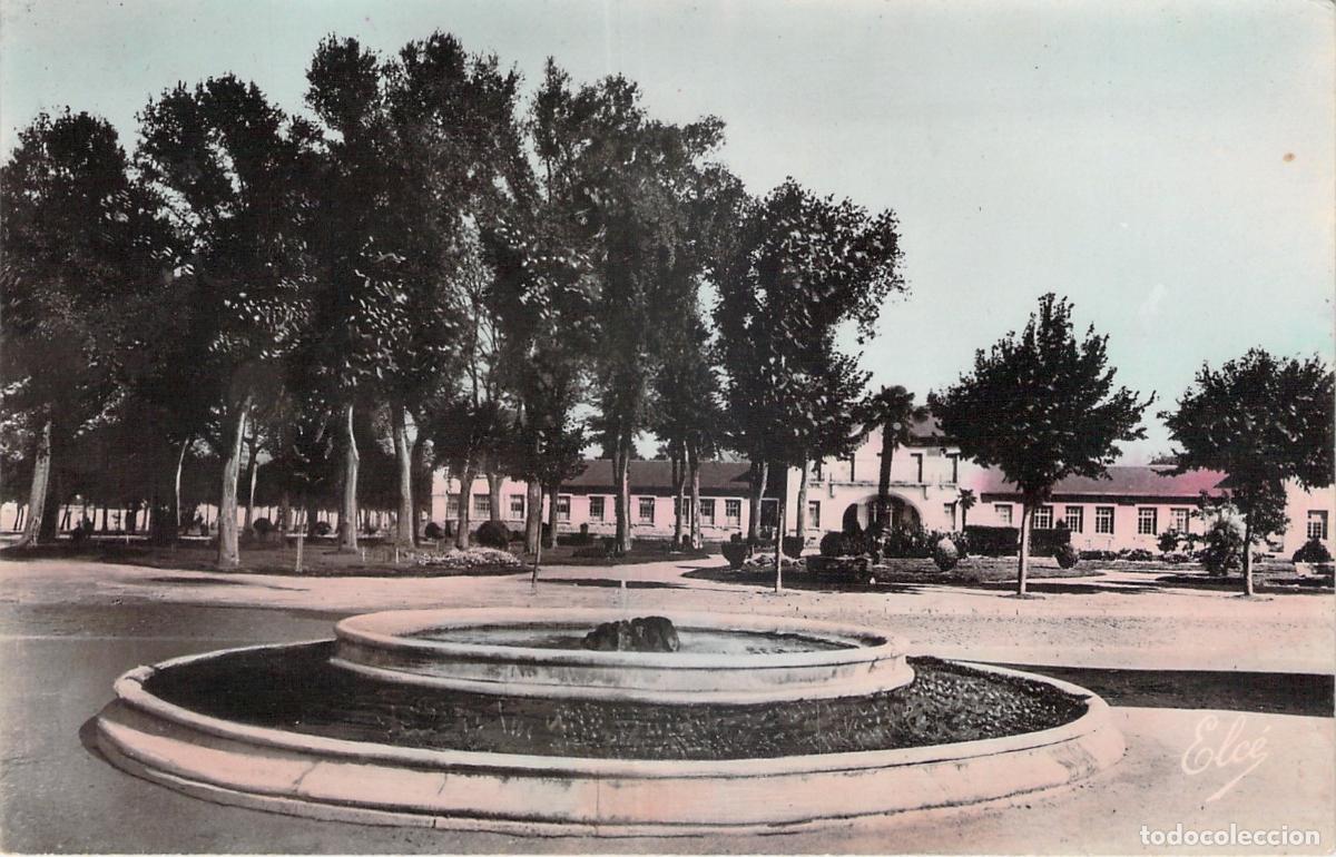 Postales: Postal de Rochefort-sur-Mer, Jardin y Escuela Emile Zola