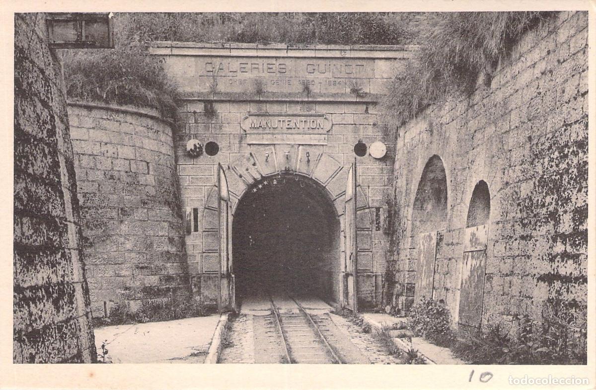 Postkarten: Postal de la Ciudadela de Verdun T&uacute;neles Subterr&aacute;neos