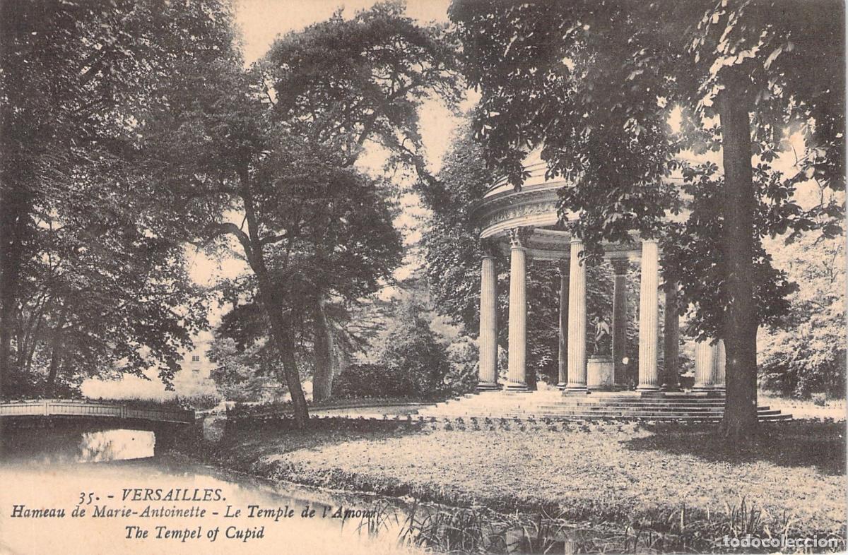 Postales: Postal de Versalles: El Templo del Amor de Mar&iacute;a Antonieta
