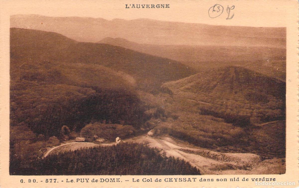 Postkarten: Postal de Le Col de Ceyssat en la regi&oacute;n de Auvergne