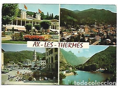 Postkarten: STATION THERMALE ET DE SPORTS D&acute;HIVER.- AX LES-THERMES / FRANCIA