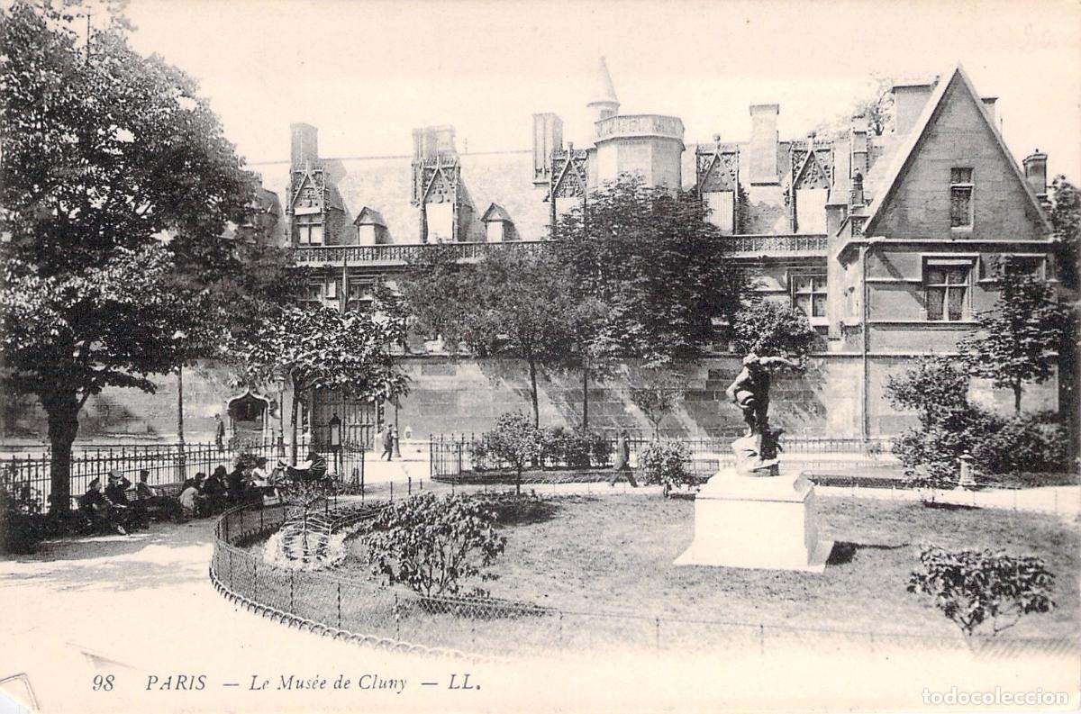 Postales: Postal de Paris: Vista exterior del Museo de Cluny