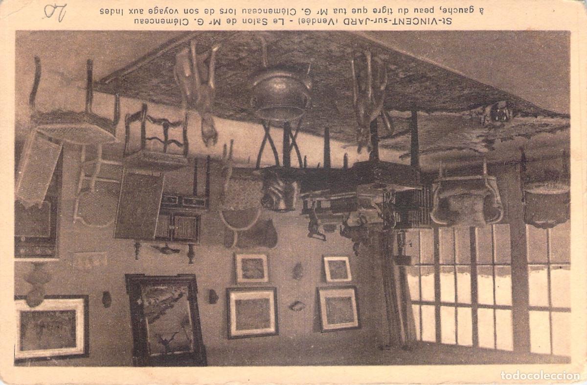 Postkarten: Postal de la casa de Georges Clemenceau en Saint-Vincent-sur-Jard