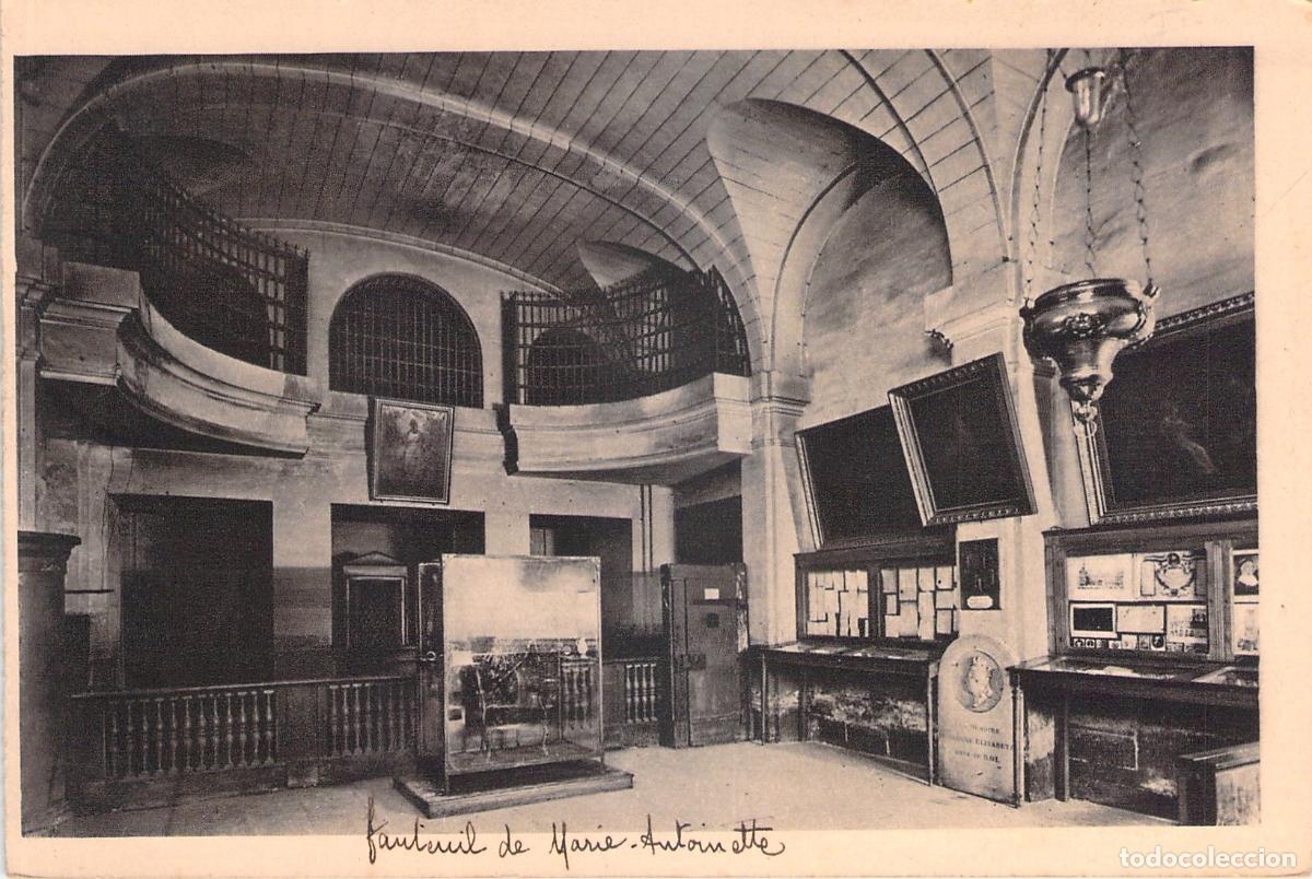 Postkarten: Postal de la antigua capilla de La Conciergerie en Par&iacute;s