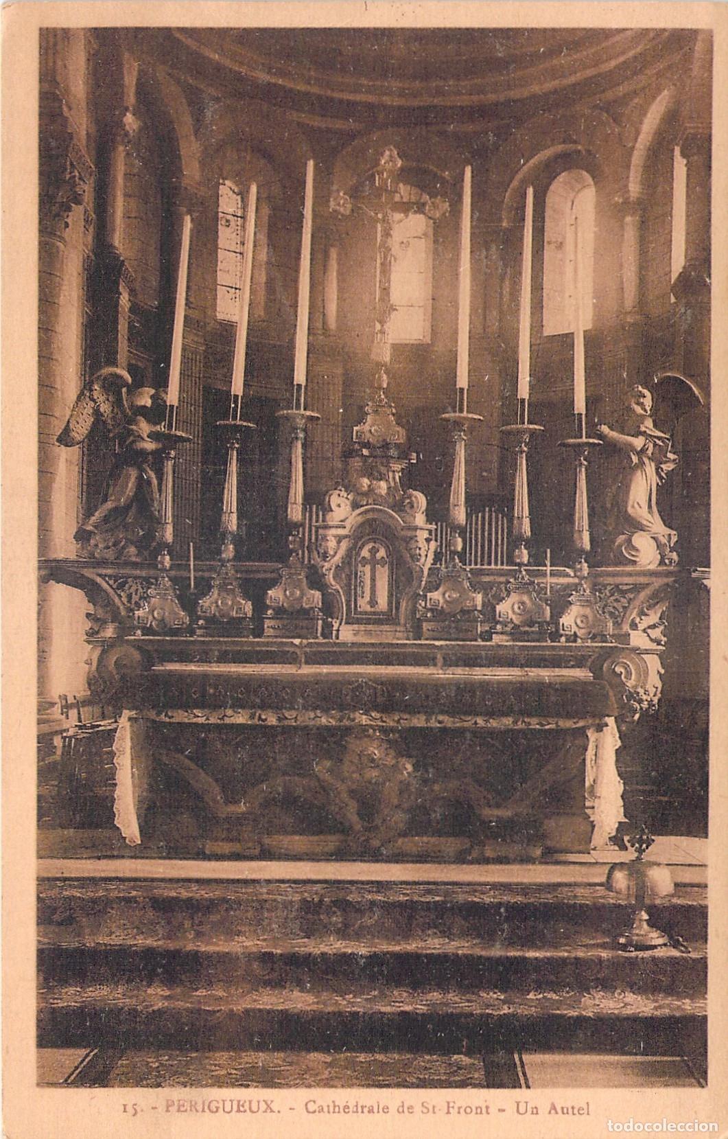 Postales: Postal de la Catedral de Saint-Front en P&eacute;rigueux, Francia