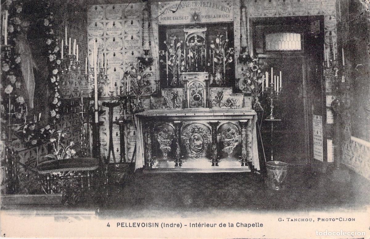 Postales: Postal interior de la Capilla en Pellevoisin Indre