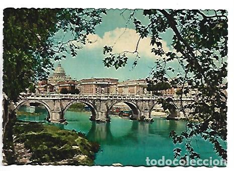 Postkarten: LUNGOTEVERE - WALK ALONE THE TEVERE RIVER.- ROMA / ITALIA