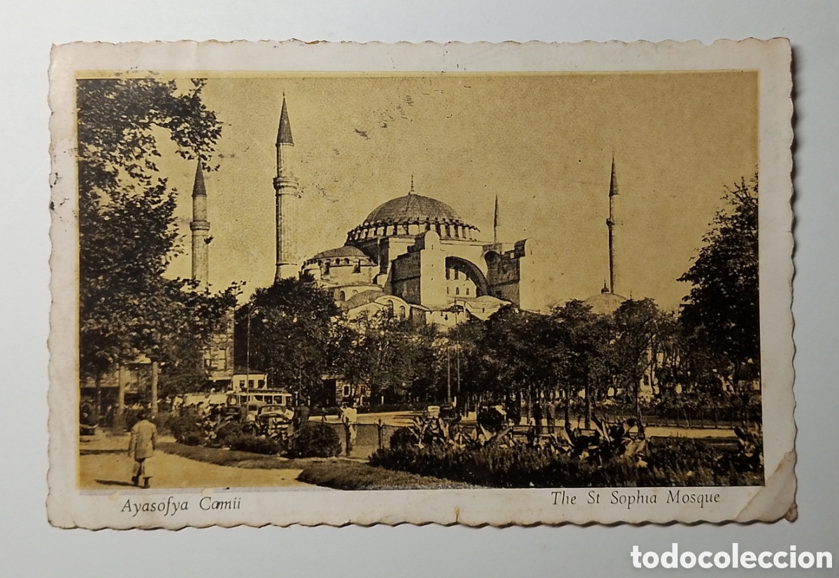 Cartes Postales: Postal Turqu&iacute;a Estambul Santa Sof&iacute;a