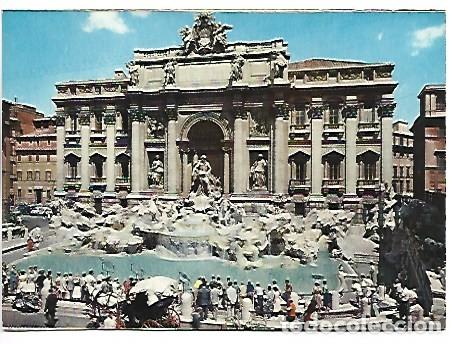 Postales: FONTANA DI TREVI - FOUNTAIN OF TREVI.- ROMA / ITALIA