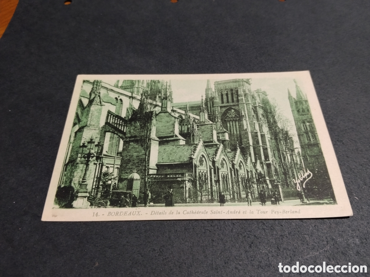 Postales: Postal Burdeos catedral.... - Foto 1