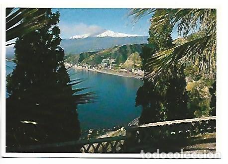 Cartoline: GENERAL VIEW OF GIARDINI AND ETNA.- TAORMINA / ITALIA