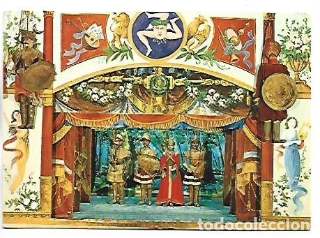 Postales: MUSEO ETNOGRAFICO G. PITRE, TEATRO DI PUPI SICILIANI.- PALERMO / ITALIA