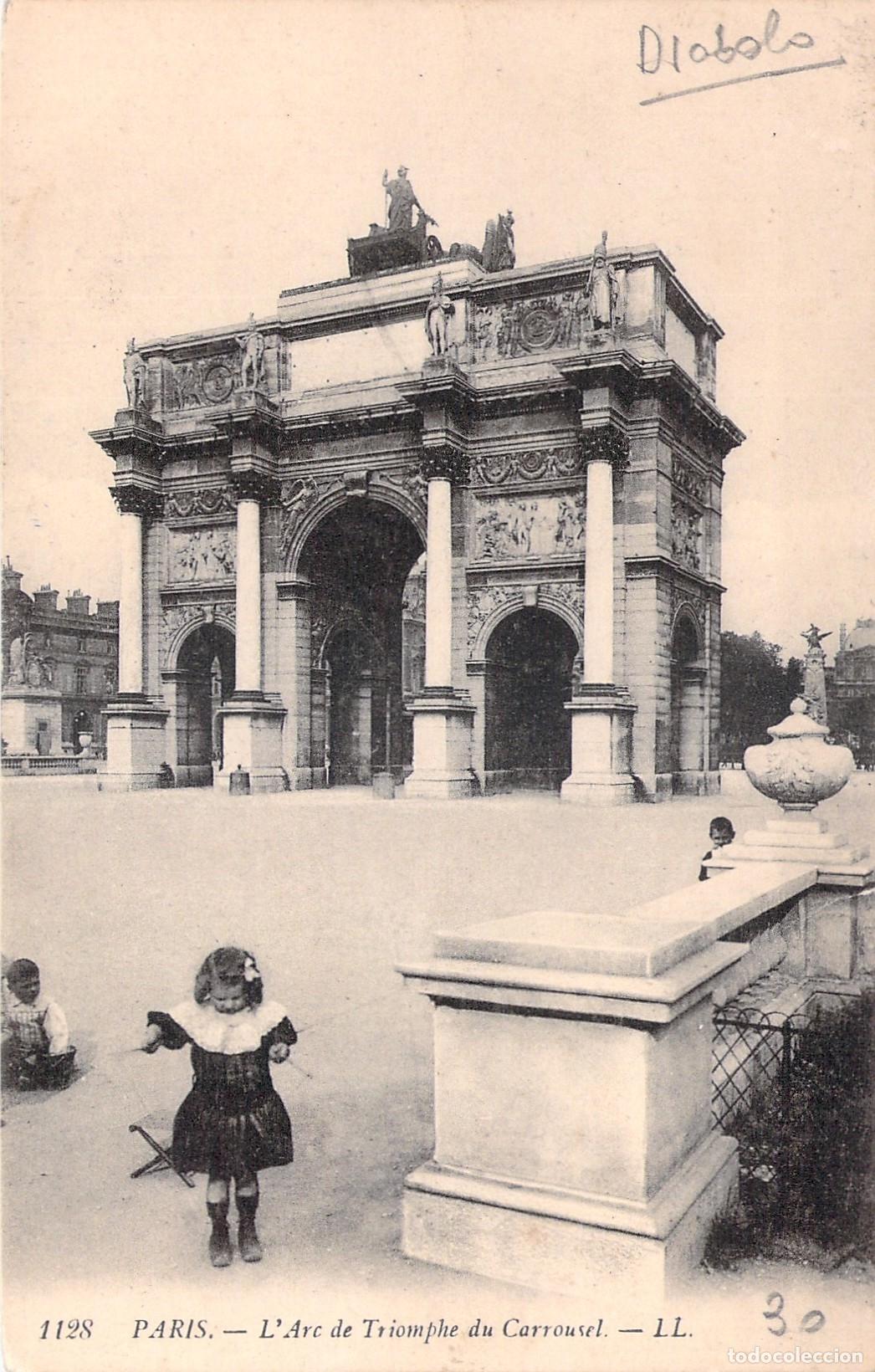 Postales: Postal de Paris: El Arc de Triomphe du Carrousel