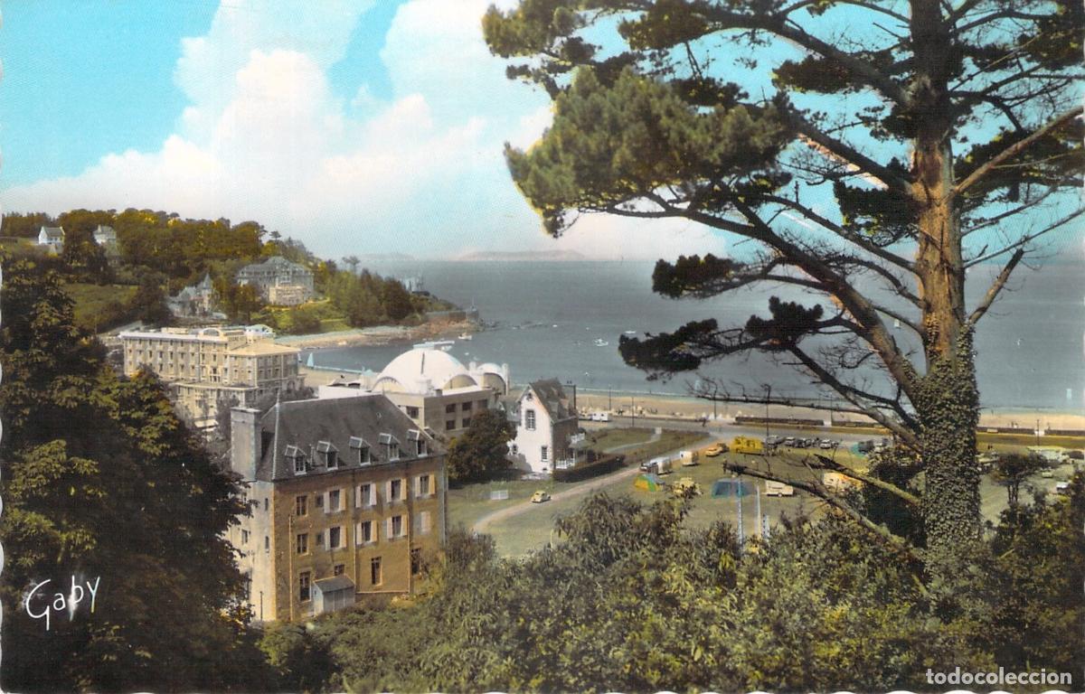 Postales: Postal de Perros-Guirec vista panor&aacute;mica de la costa