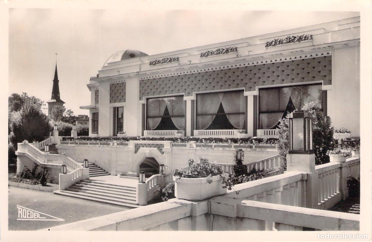 Postales: Postal de Vittel, Casino de la ciudad francesa