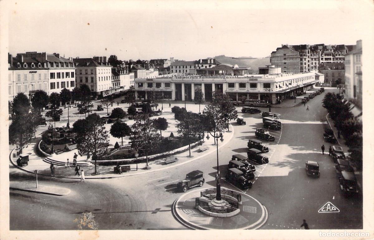 Postales: Postal de la Plaza Georges Clemenceau en Pau, Francia