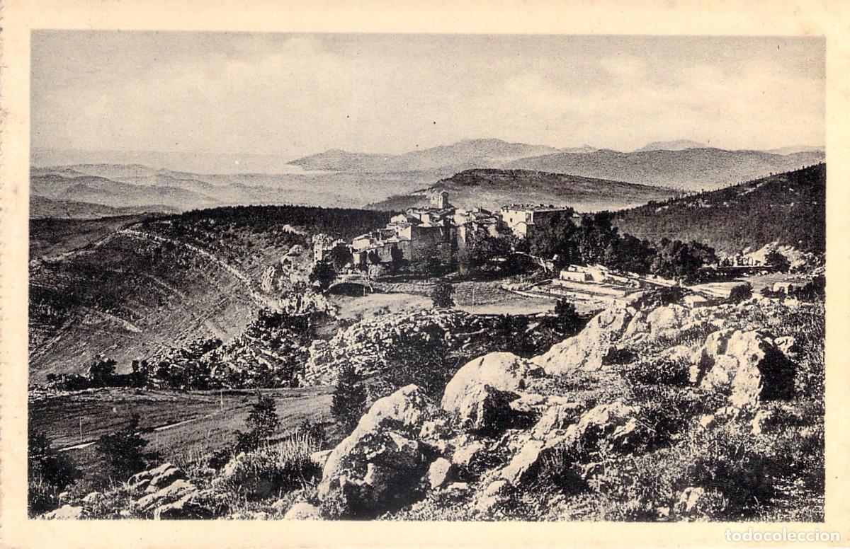 Postales: Postal de Gourdon Alpes-Maritimes vista al valle