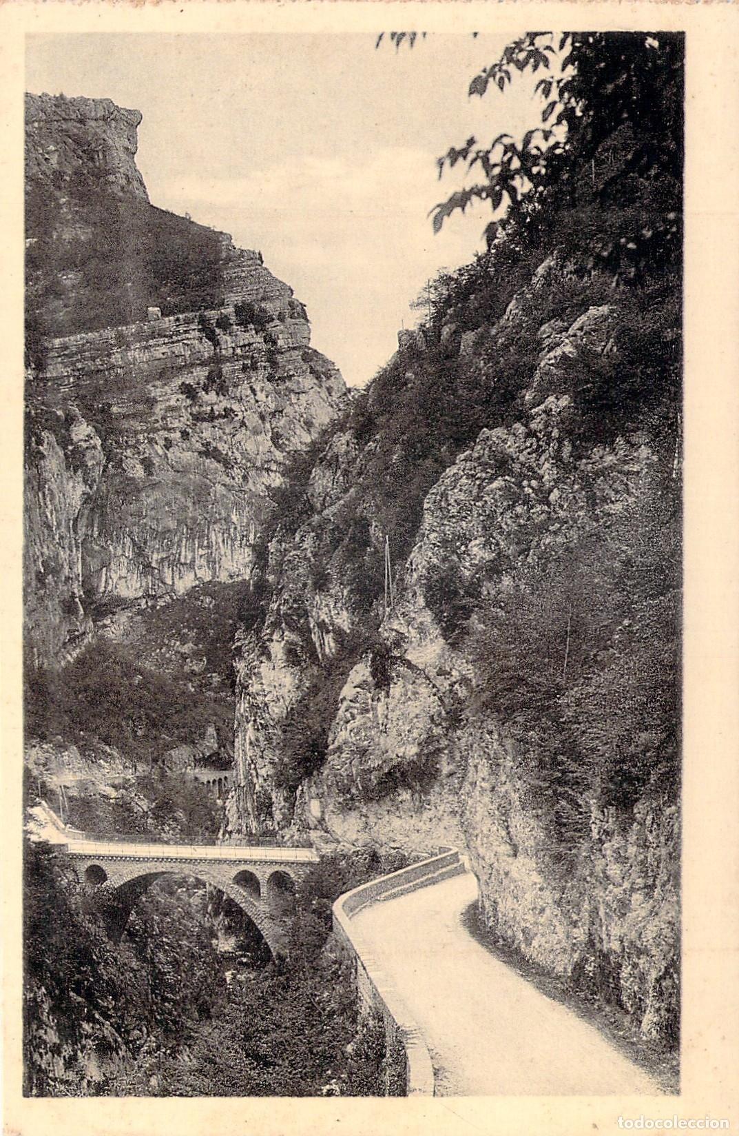 Postales: Postal de Gorges du Loup, Pont de l'Ab&icirc;me en Francia