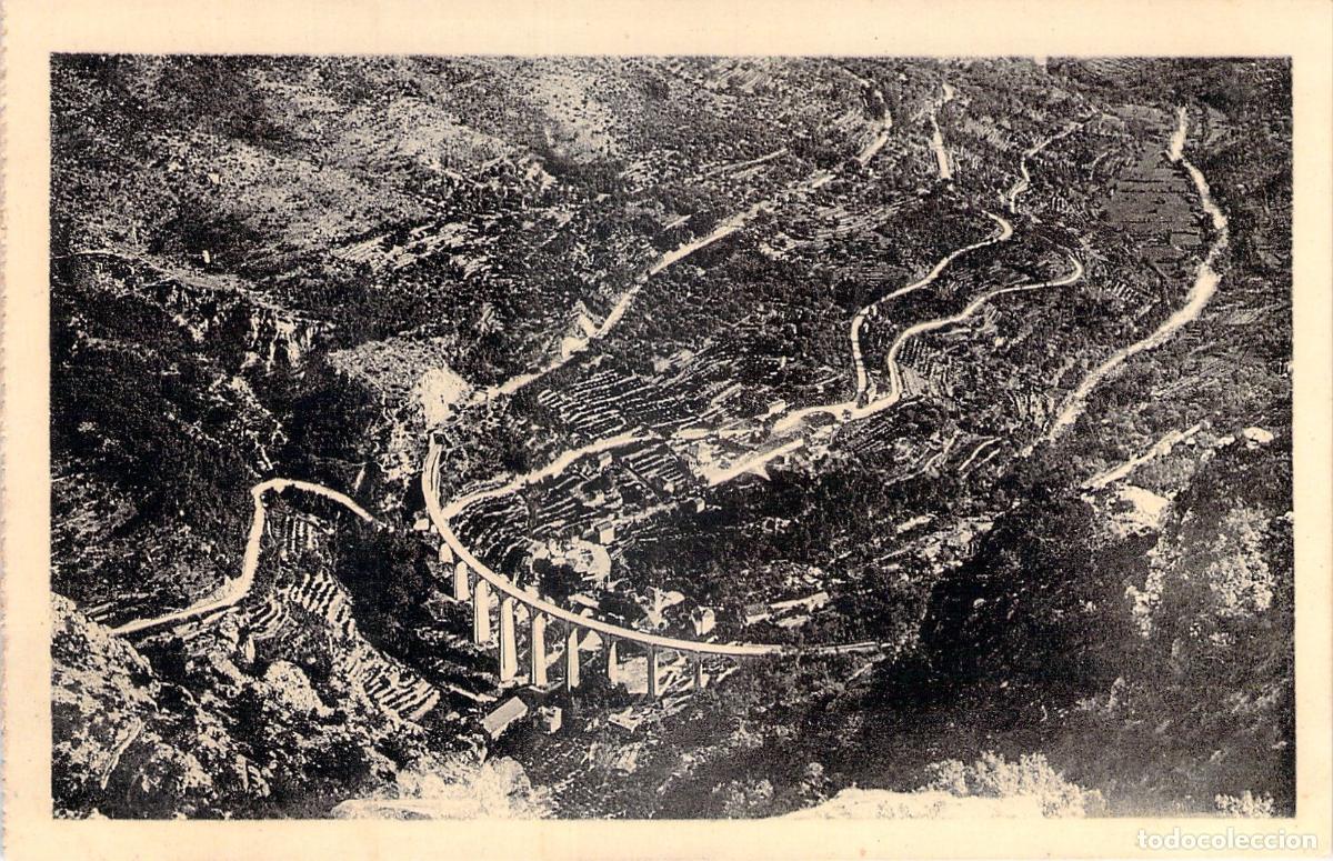 Postales: Postal de Gourdon y el Valle del Loup en los Alpes Mar&iacute;timos