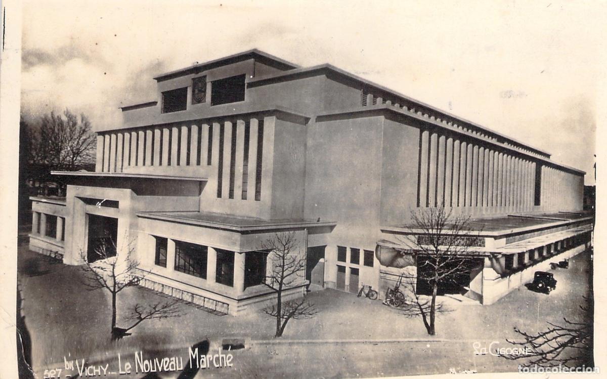 Postales: Postal de Le Nouveau March&eacute; en Vichy Francia