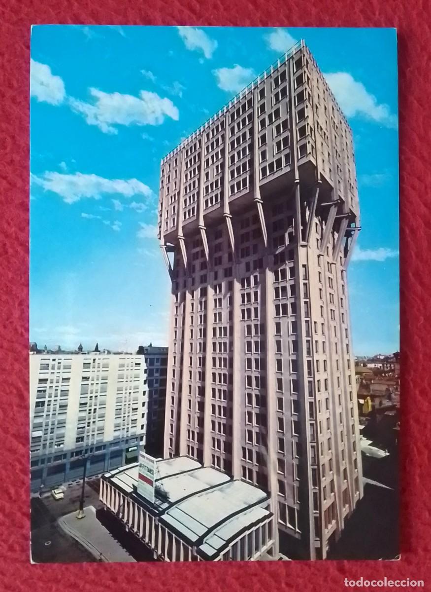 Postkarten: POSTAL POST CARD RASCACIELOS TORRE VELASCA MIL&Aacute;N MILANO ITALIA GRATTACIELO SKYSCRAPER..BRUTALISMO..