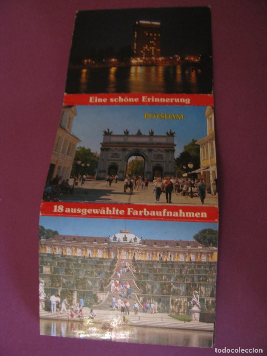 Cartes Postales: TIRA DE 16 POSTALES DE ALEMANIA ORIENTAL, RDA, DDR. POTSDAM. 10,5X7,5 CM