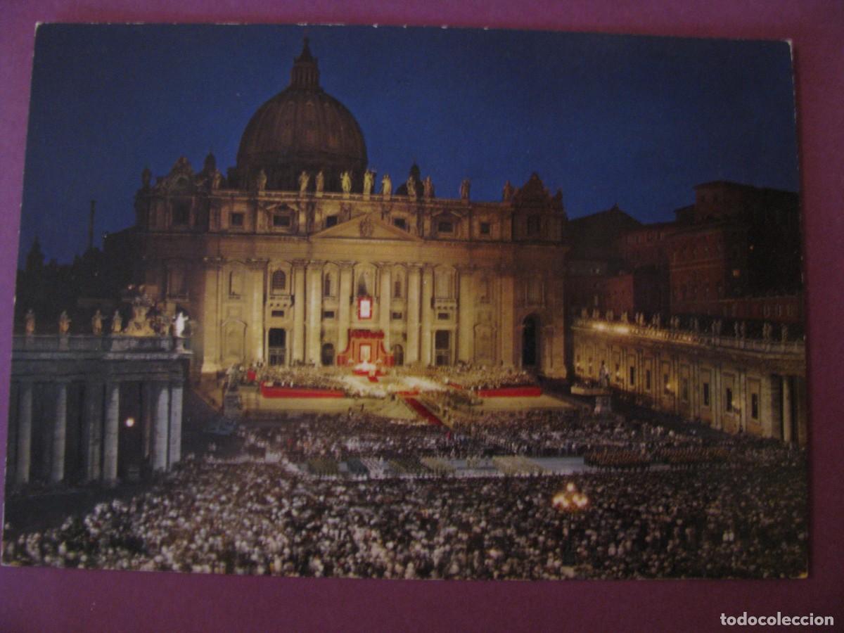 Postkarten: POSTAL DE LA CIUDAD DE VATICANO. 1970. SERIE ROMA DI NOTTE