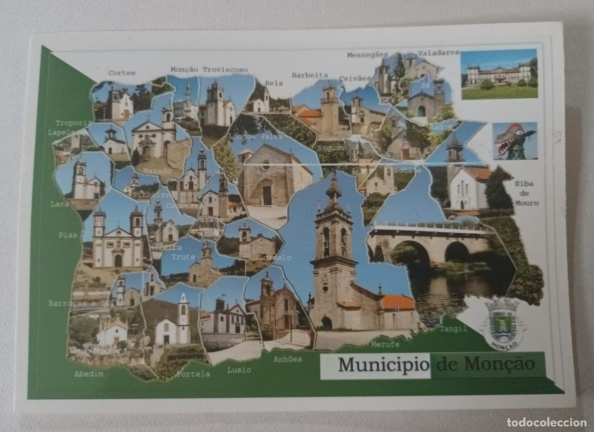 Cartes Postales: PORTUGAL. CONJUNTO DE FREGUESIAS DO MUNICIPIO DE MON&Ccedil;AO